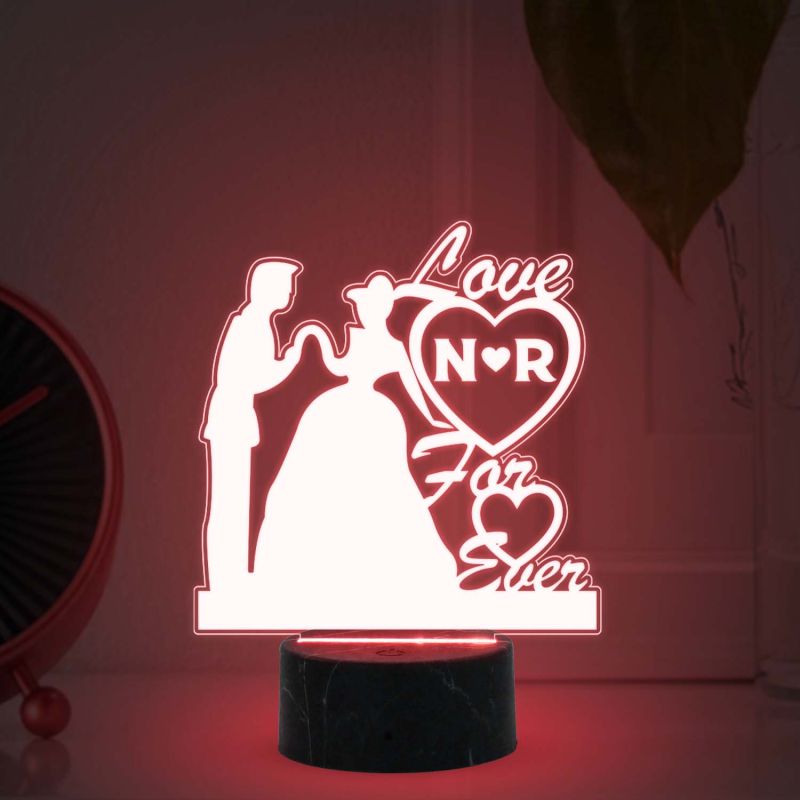 Love You Forever Night Lamp For Couple